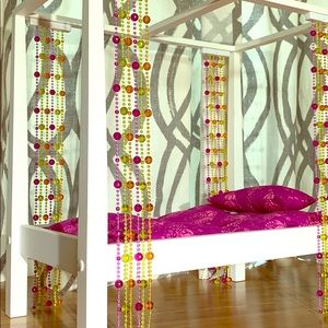 American Girl Julie bed and bedding